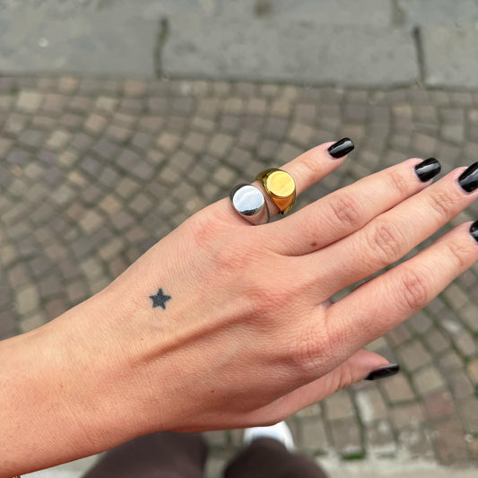 Anello Chevalier tondo