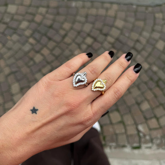 Anello Cuore Sacro