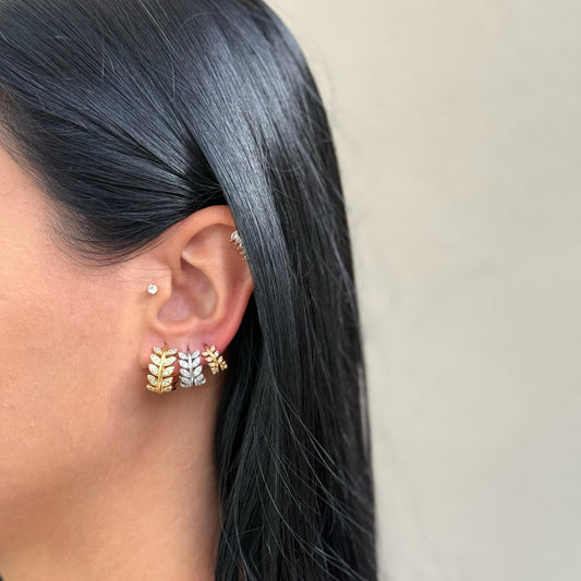 Orecchini Foglia