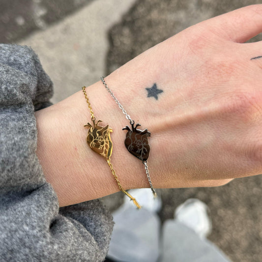 Bracciale Cuore anatomico