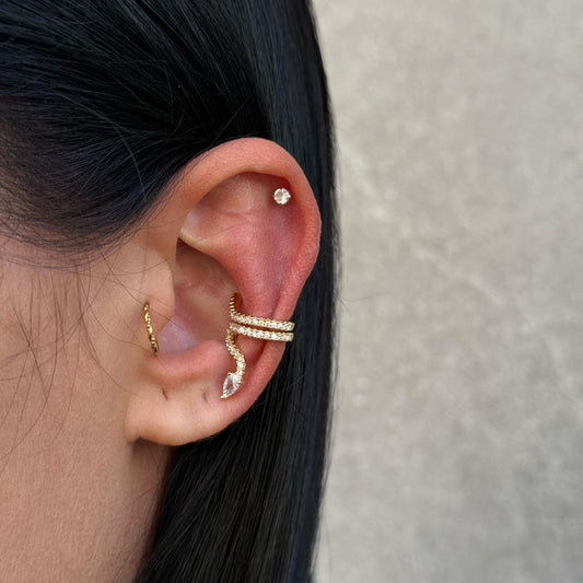 Earcuff Serpente