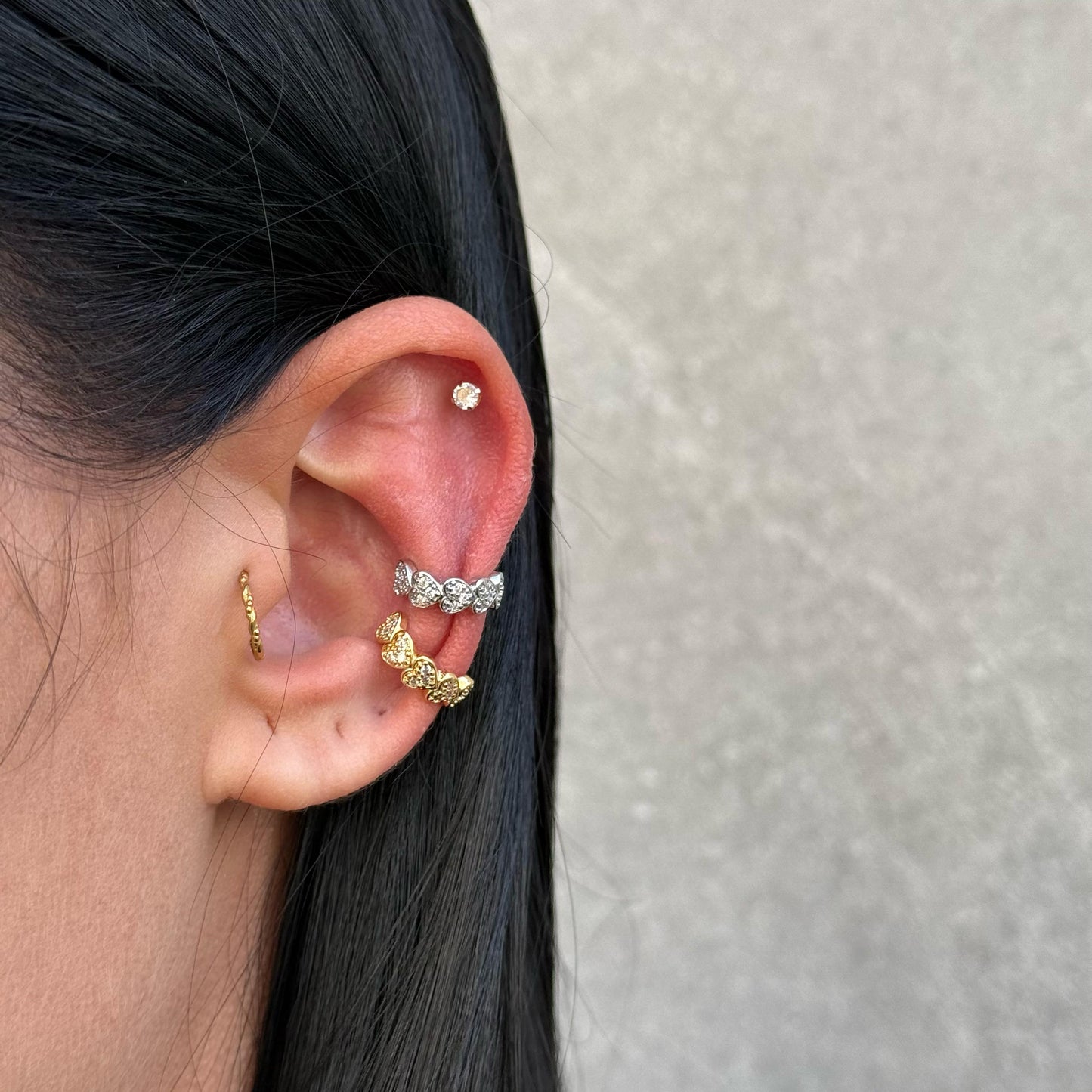 Earcuff Cuoricini