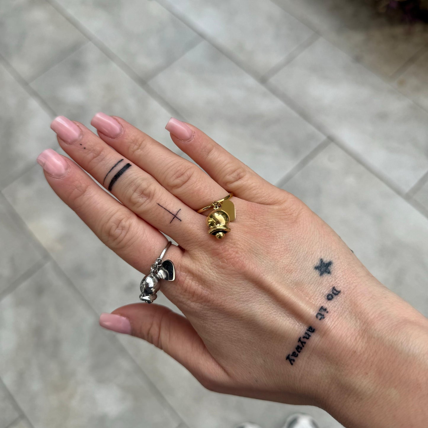 Anello Campanella con cuore