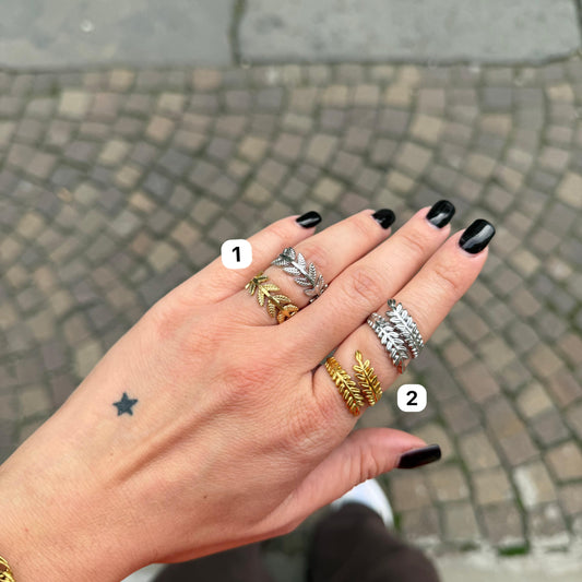 Anello Foglie